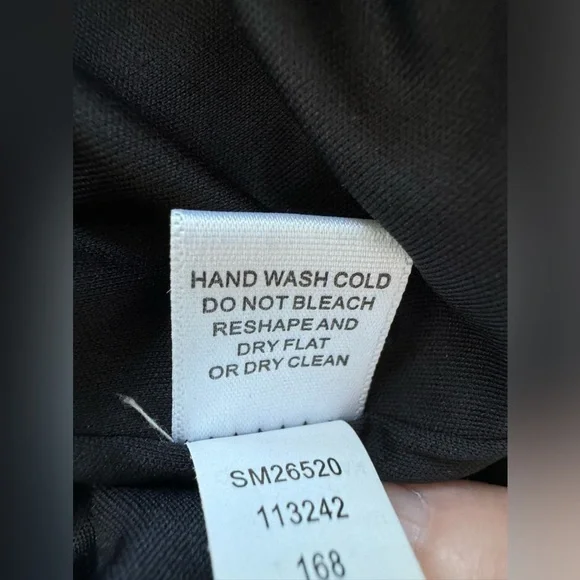 Metallic Black Gold Pleated Halter Top Sheer Overlay Date Night Party XS - Picture 11 of 12